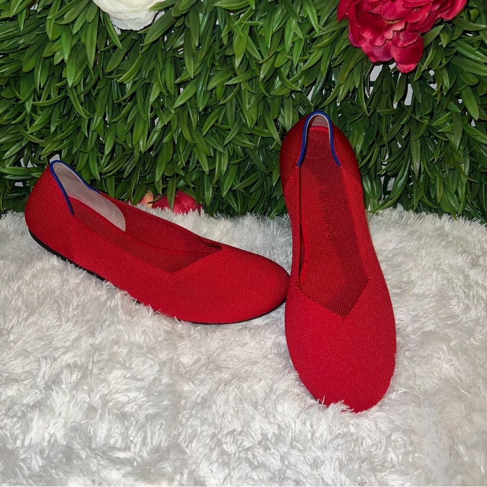 Rothy’s Red Flats